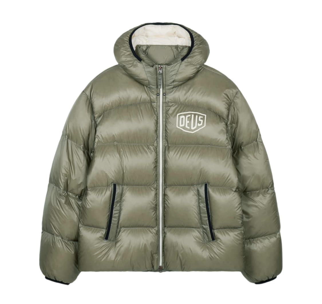 데우스 엑스 마키나 쉴드 후디 다운 패딩 자켓 카키 L 상품이미지1