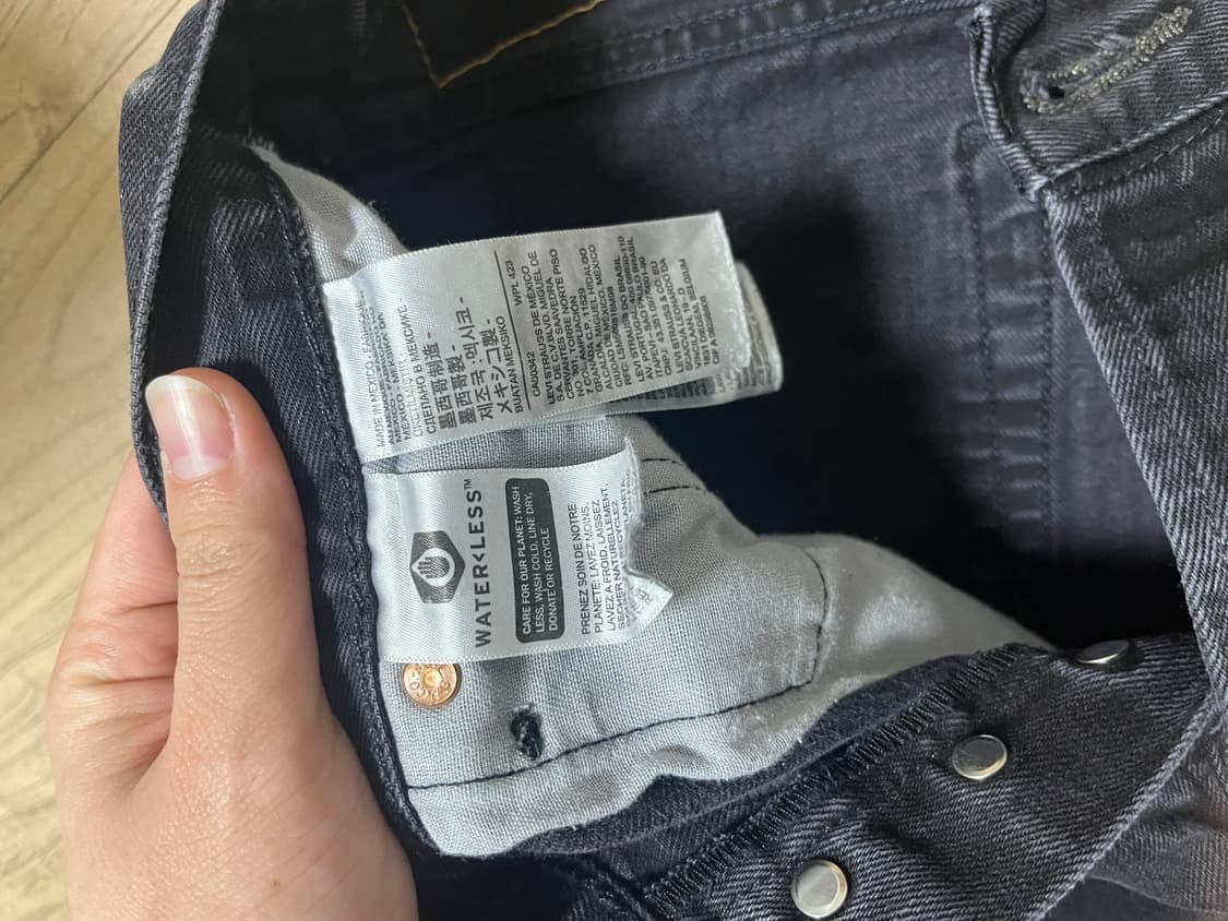 리바이스 501 블랙  상품이미지4