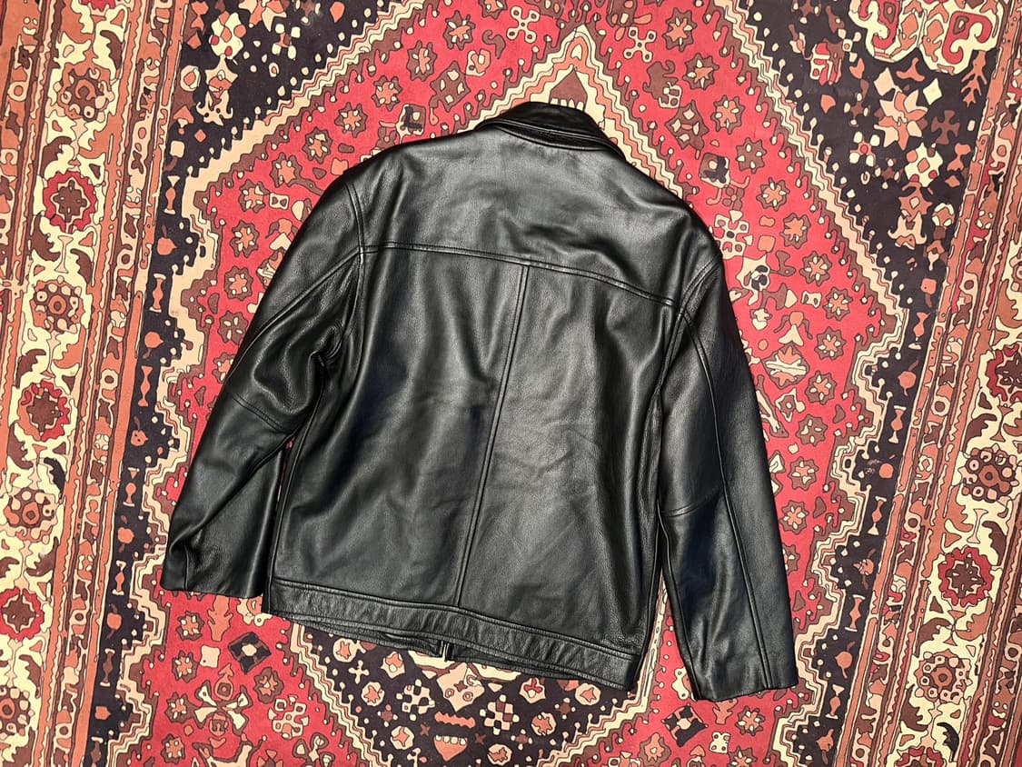 ( L-XL ) 가죽자켓 워크웨어 아메카지 스포츠가죽 레더자켓 소가죽 상품이미지3