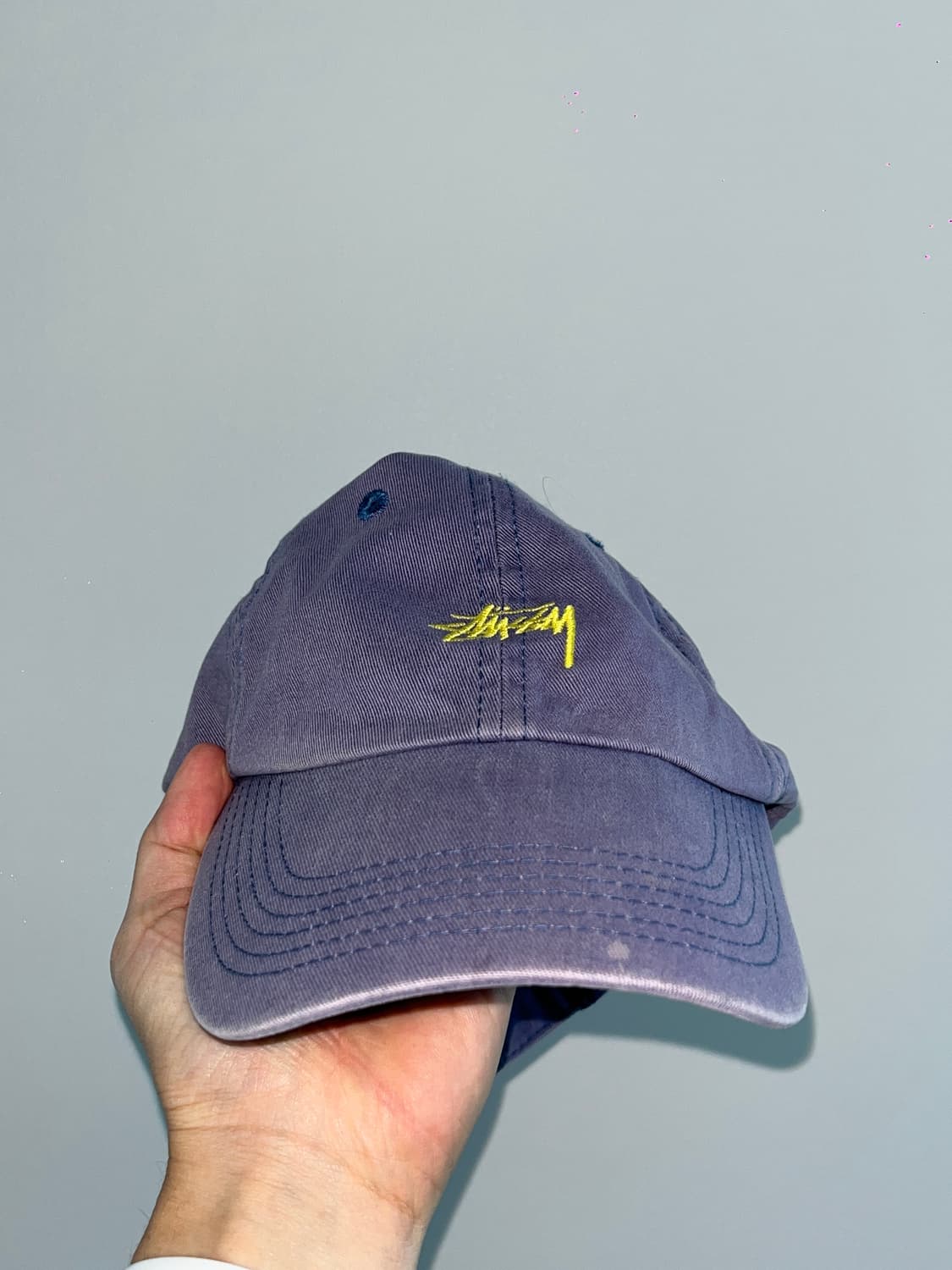 스투시 stussy 스탁 로우 프로 볼캡 퍼플 상품이미지3