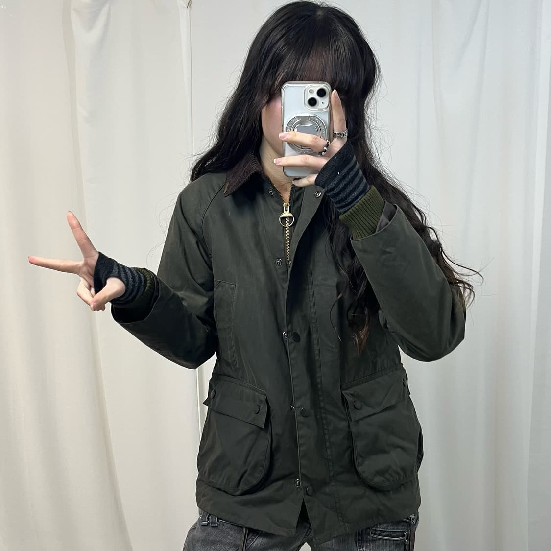 Barbour Bedale Wax Jacket 상품이미지1