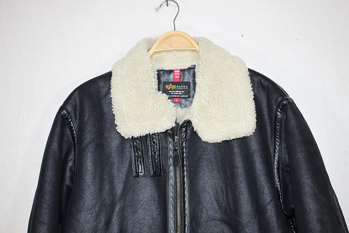 ALPHA B-3 알파항공무스탕( XL) 상품이미지4