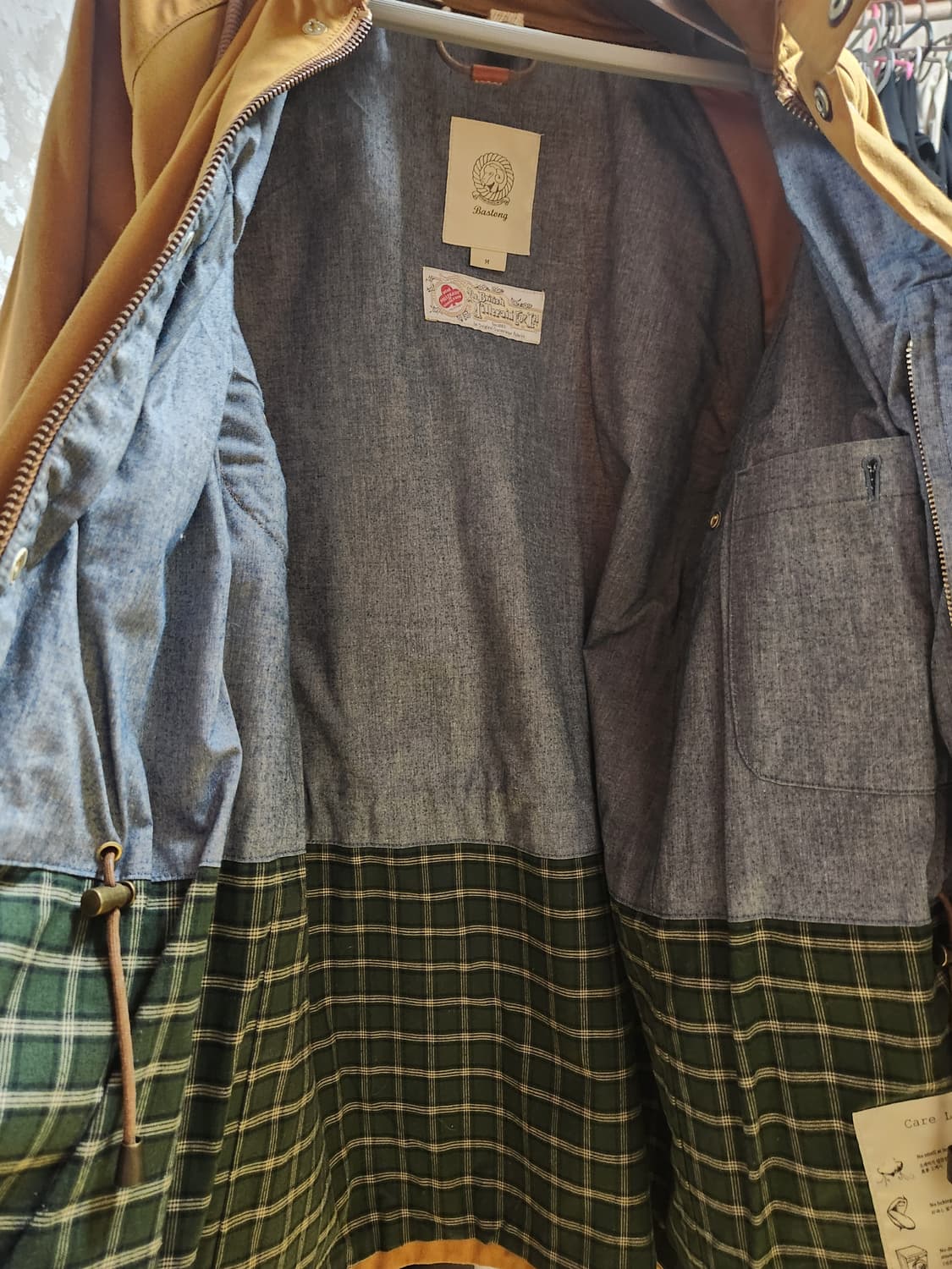 바스통 002 왁스자켓 M사이즈 판매합니다. 상품이미지5