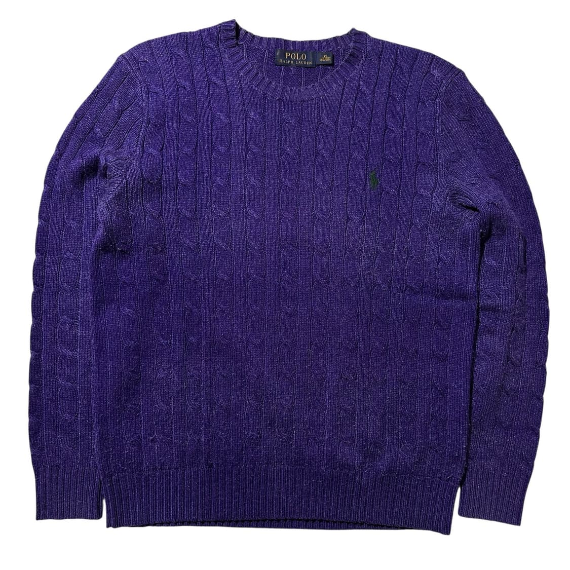 폴로 랄프로렌 실크 케이블 라운드 니트 상품이미지1