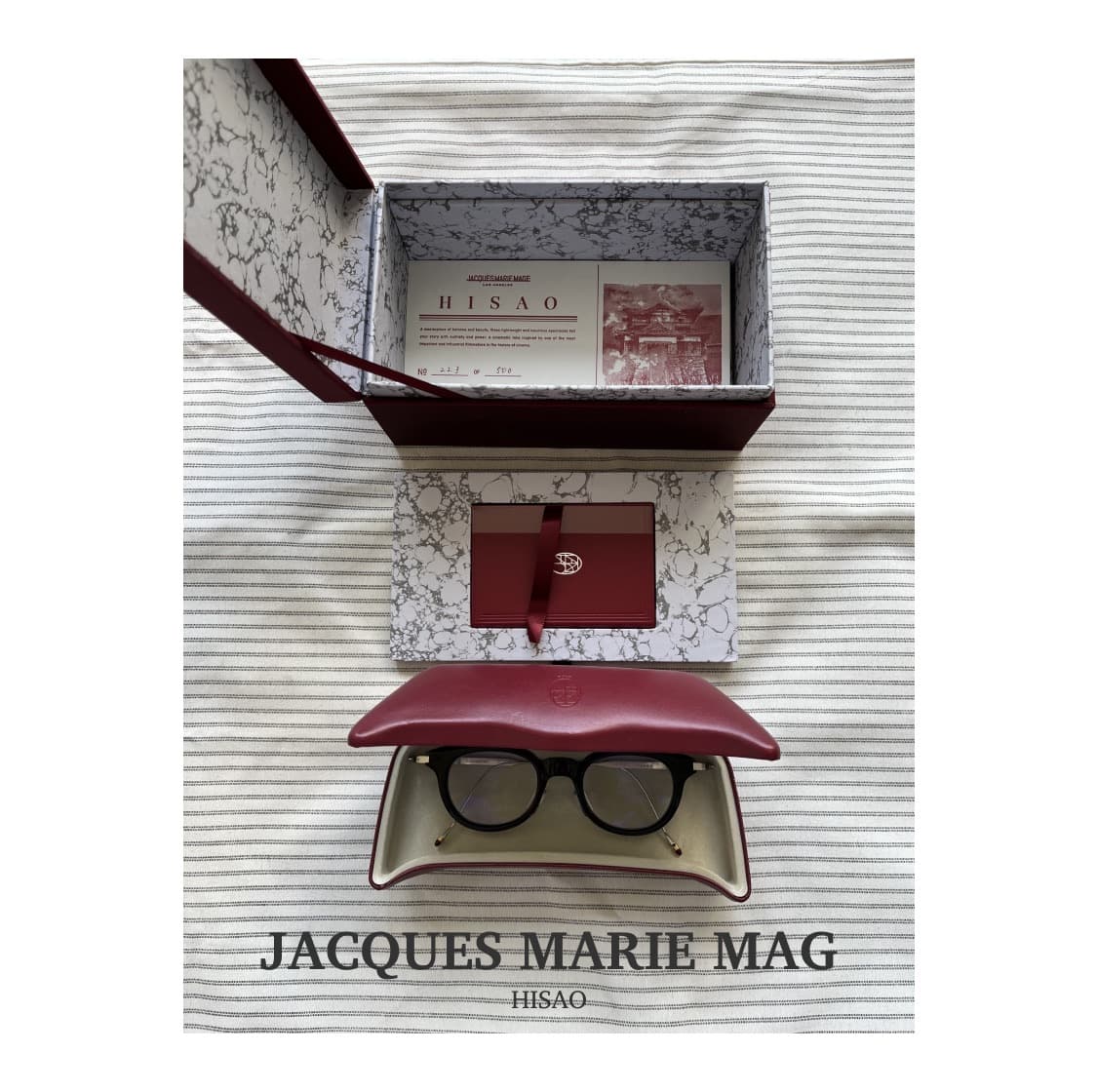 자크마리마지 히사오 풀박스 보증서 포함 상품이미지1