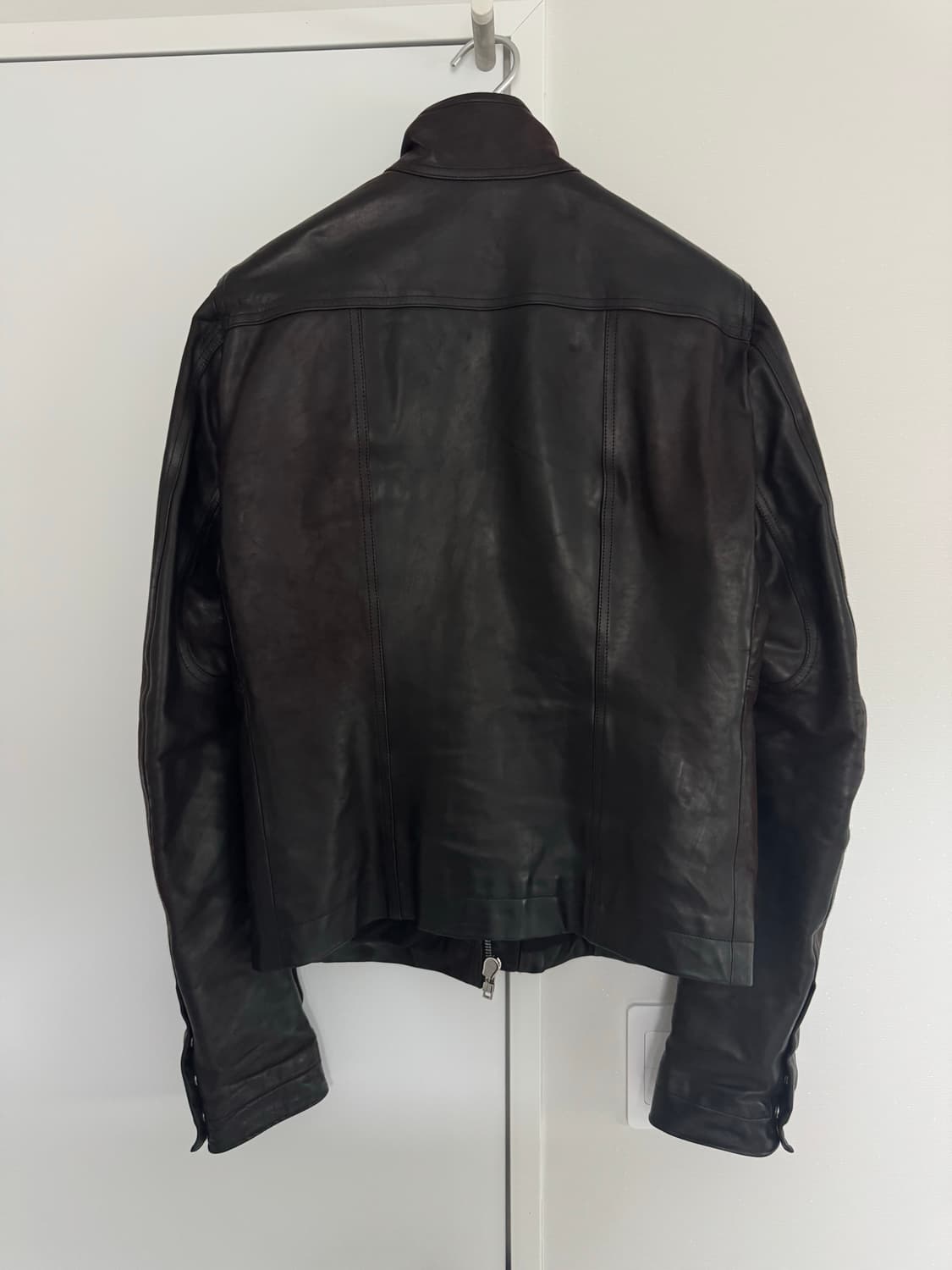릭 오웬스 17AW 몰리노 레더 자켓 상품이미지3