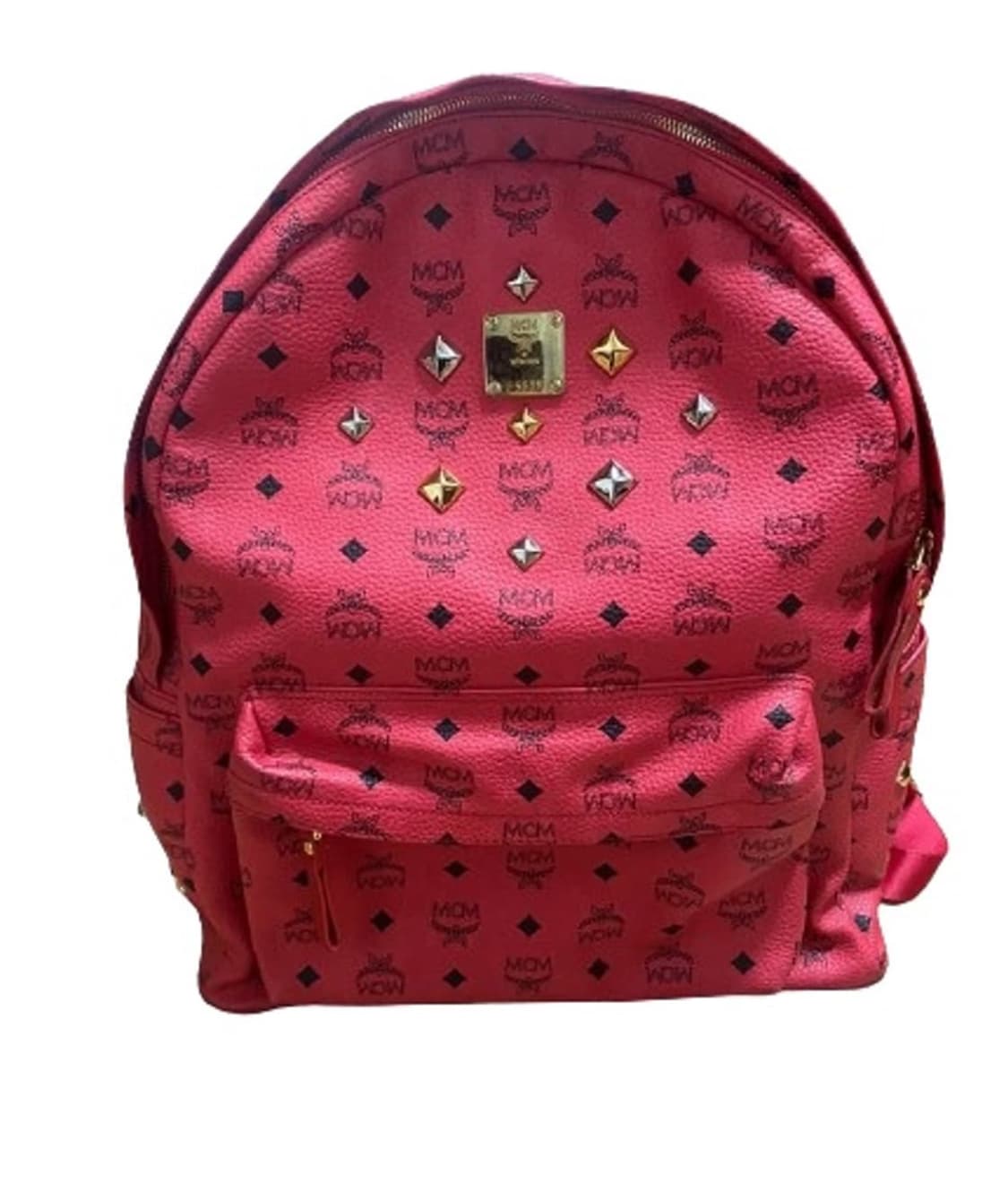 MCM 비세토스 스타크 백팩 레드 핑크 상품이미지1