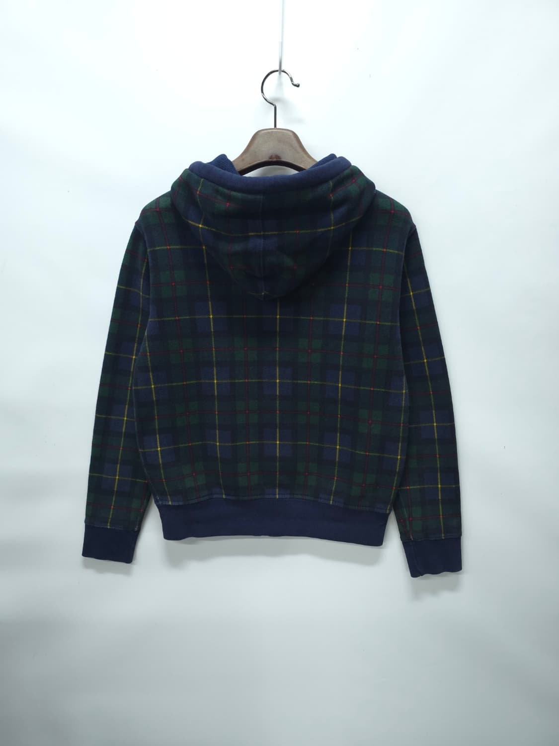 폴로 그린체크 양기모 후드집업 ( 여성66-66반 ) 상품이미지7