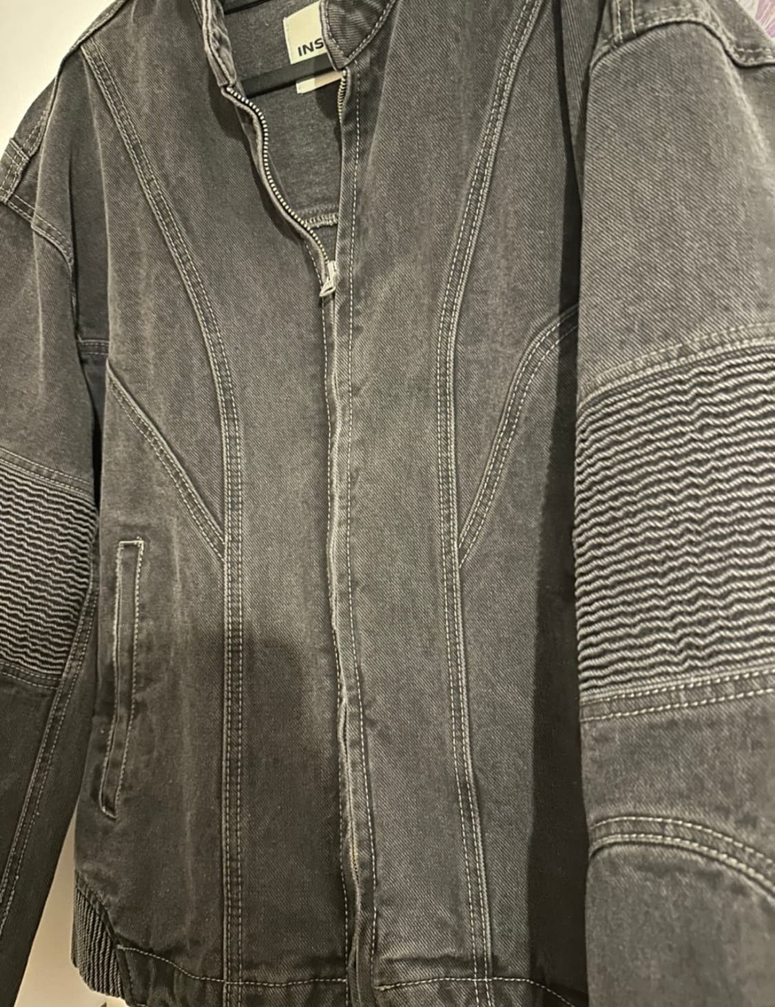 인사일런스 스모킹페이드 데님자켓 상품이미지7