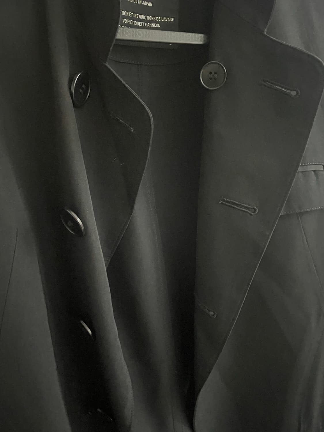 Y's Yohji Yamamoto asymmetry jacket 상품이미지7