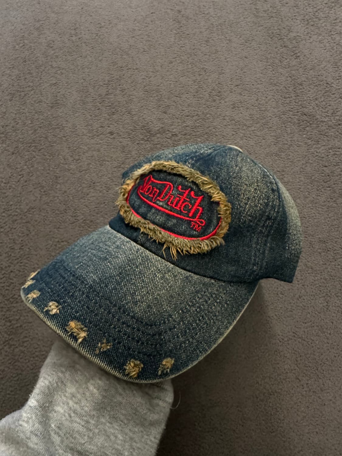 본더치 빈티지 데님 캡 처분  상품이미지1