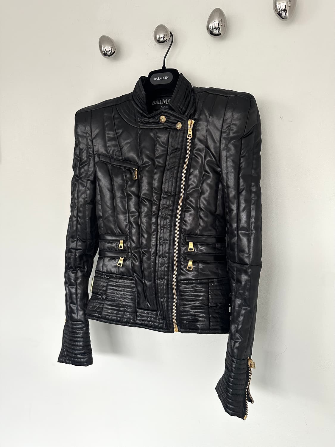 발망 2013 아카이브 퀼팅 봄버 자켓 상품이미지2