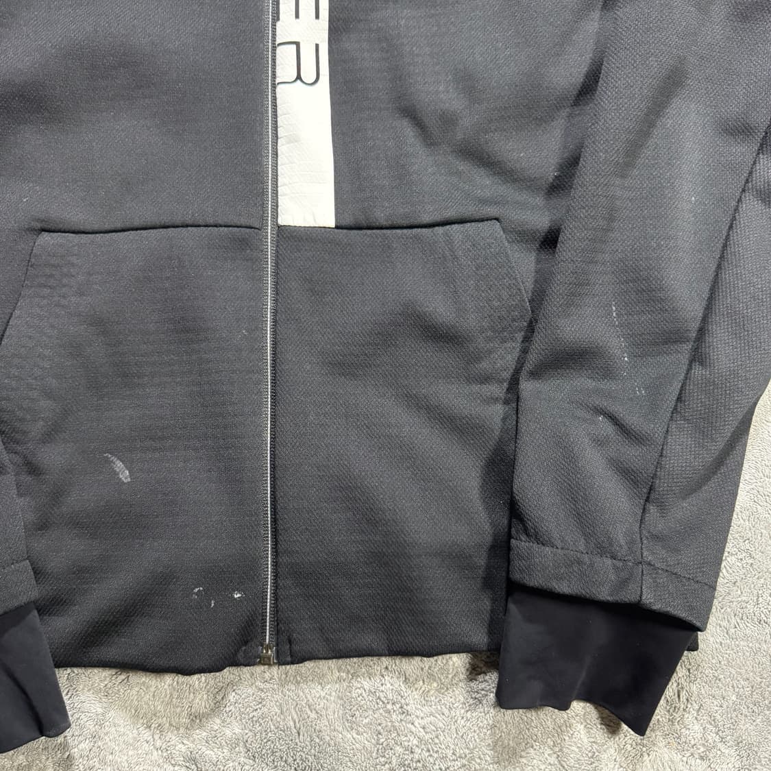 스파이더 블랙 후드집업 상품이미지3