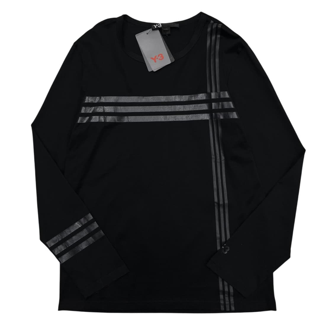 Y-3 블랙 시스루 롱슬리브 L ( 택달린 미사용 제품 ) 상품이미지2