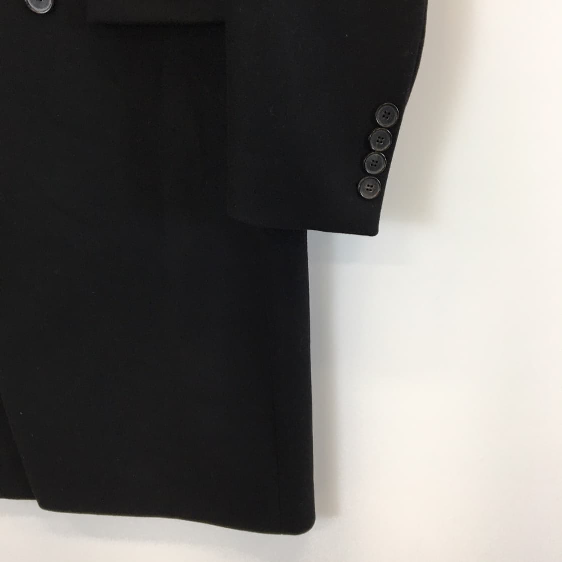 마마가리 이태리원단 캐시미어 더블 브레스티드 코트 100  상품이미지3