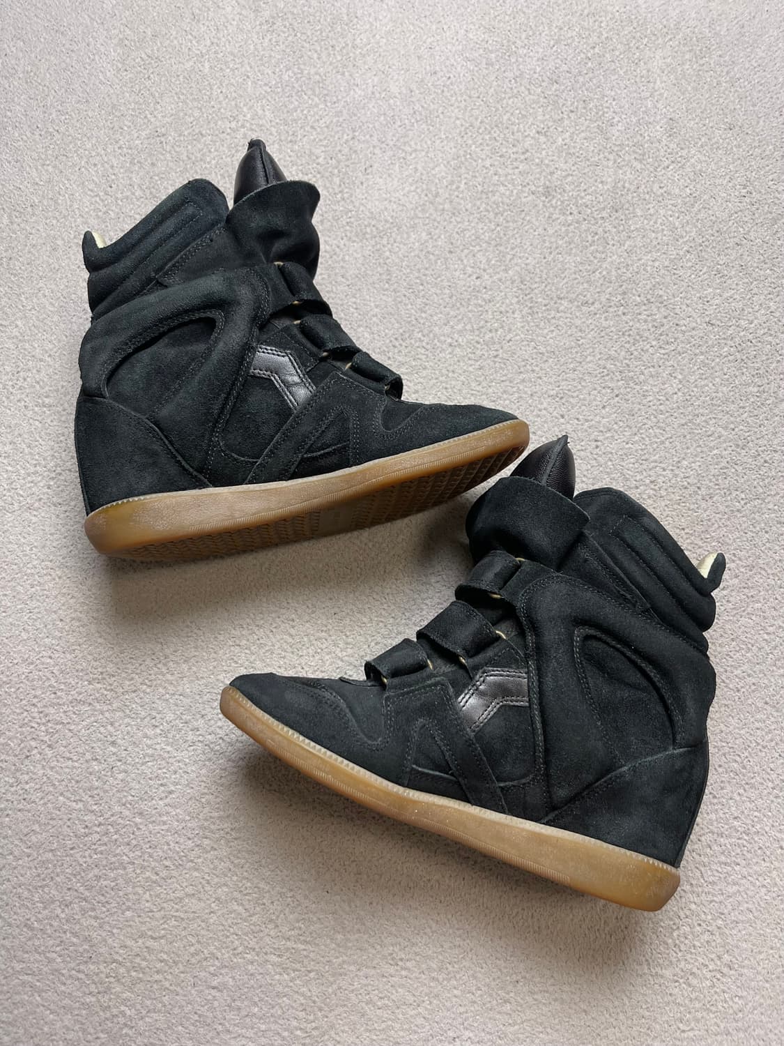 [36] 이자벨마랑 베켓스니커즈 -230 블랙 상품이미지2