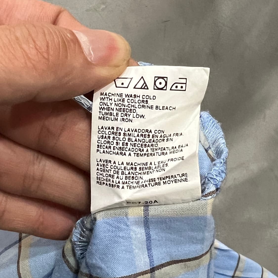  랭글러 체크 하프 웨스턴 셔츠 y16727 상품이미지7