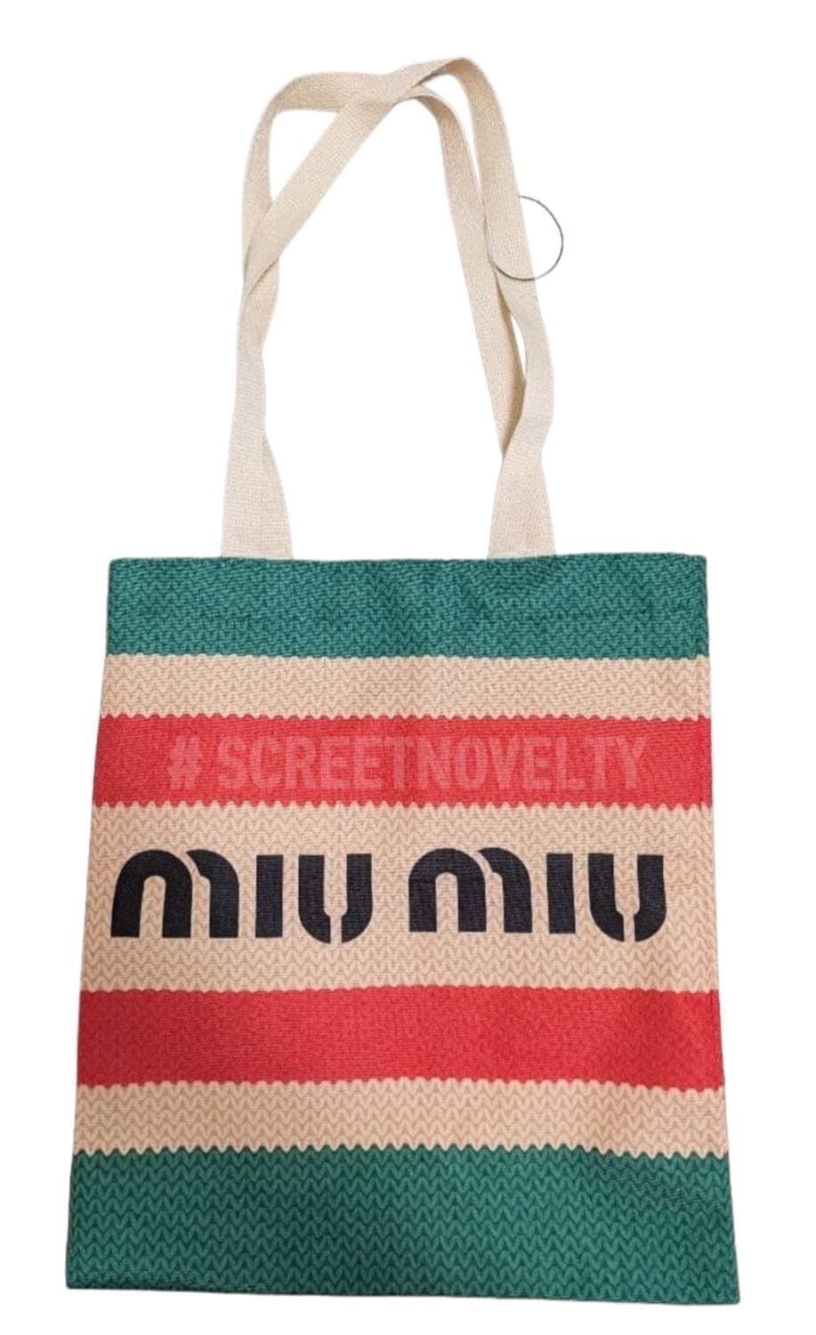 미우미우 뷰티 에코백 기프트백 그린 상품이미지1