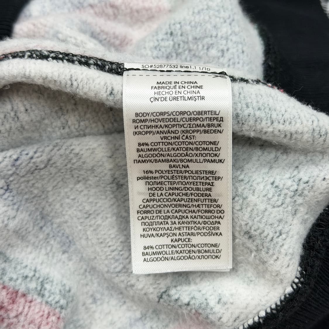 폴로 랄프로렌 플란넬 체크 기모 스웻 후드티 L 상품이미지5