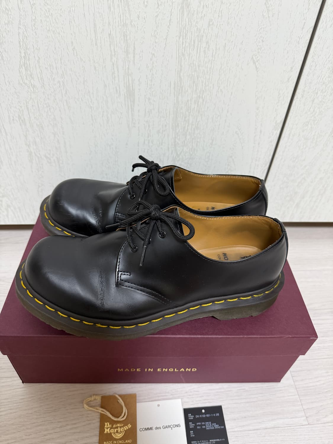 [42] 꼼데가르송 옴므 듀스/ X 닥터마틴 1461 상품이미지3