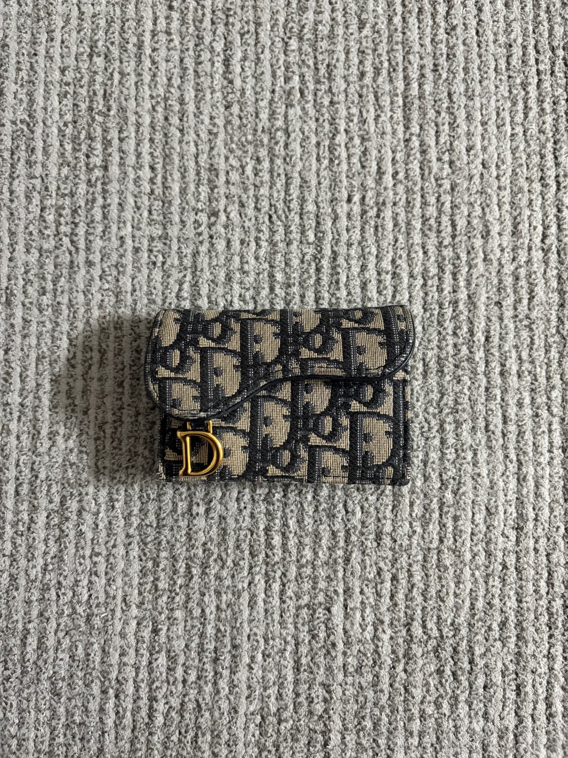 디올 오블리크 새들 카드지갑 상품이미지1