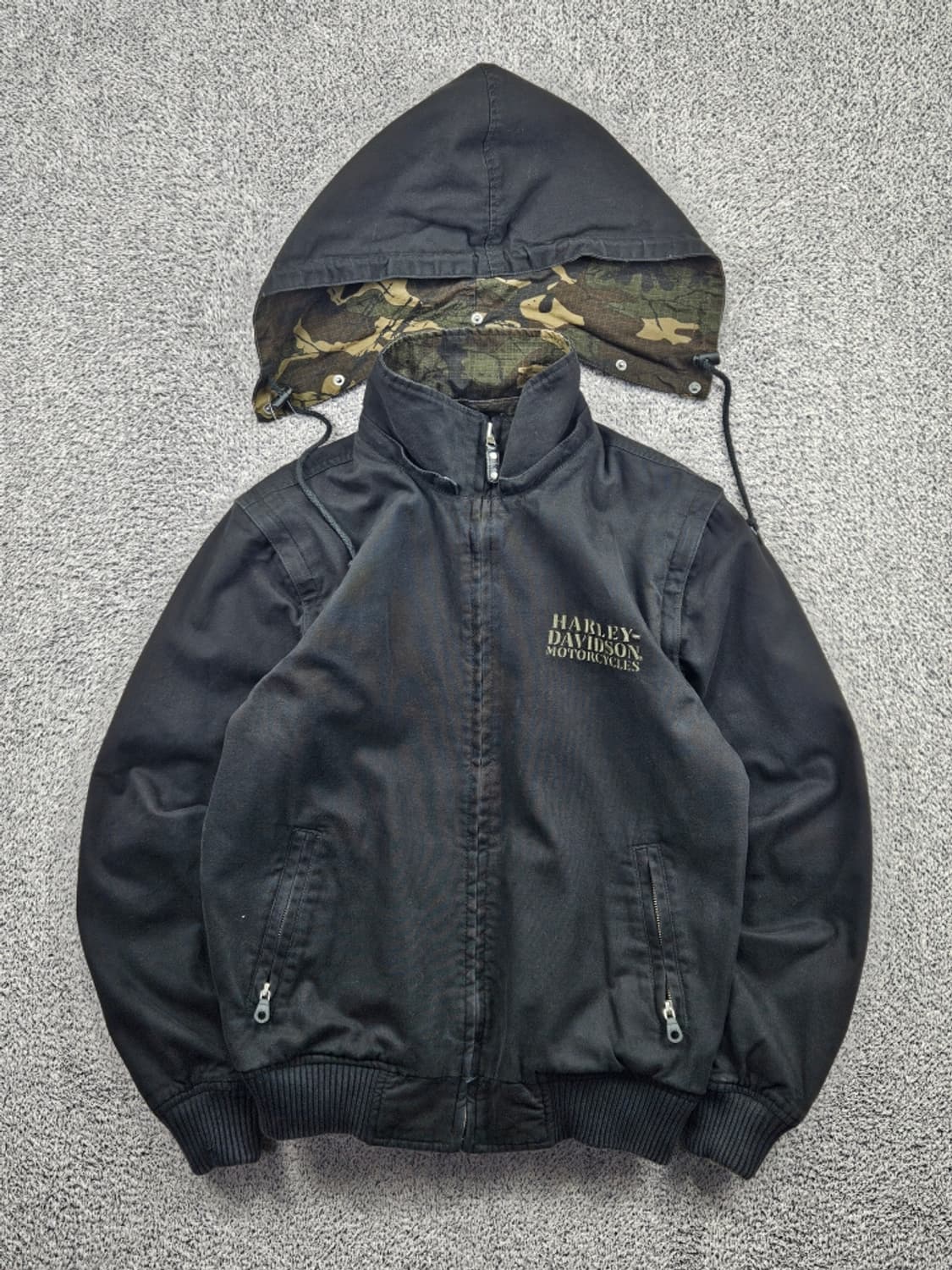 할리데이비슨 4WAY 리버서블 후드 자켓 ( S ) / 11578 상품이미지5
