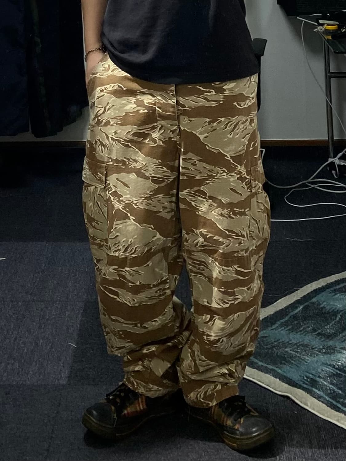 [L] U.S.ARMY 미군 타이거카모 BDU 카고팬츠 상품이미지10
