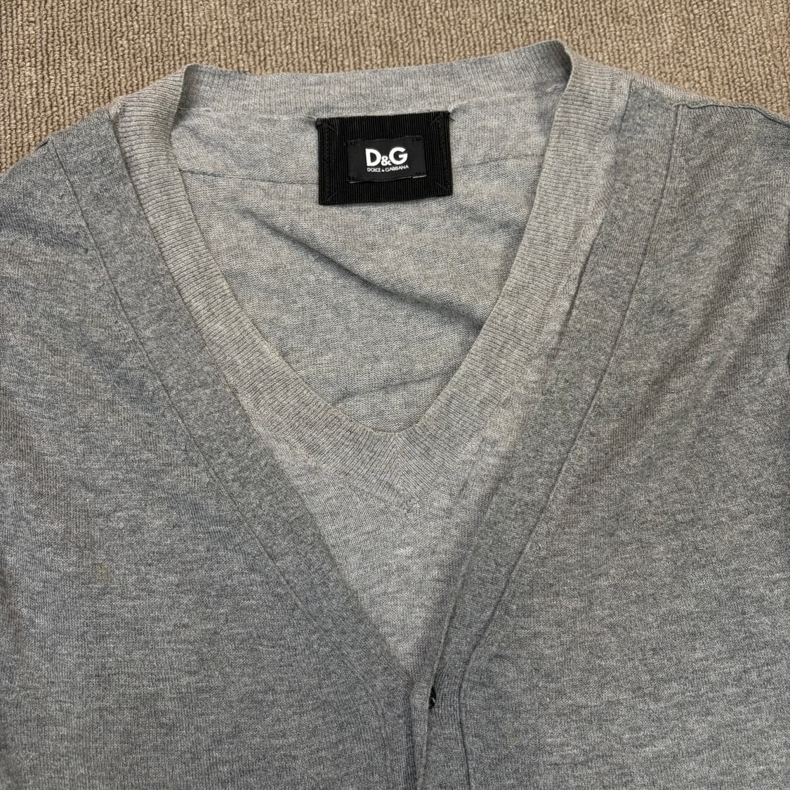 D&G 돌체앤가바나 레이어드 브이넥 니트 50 상품이미지2