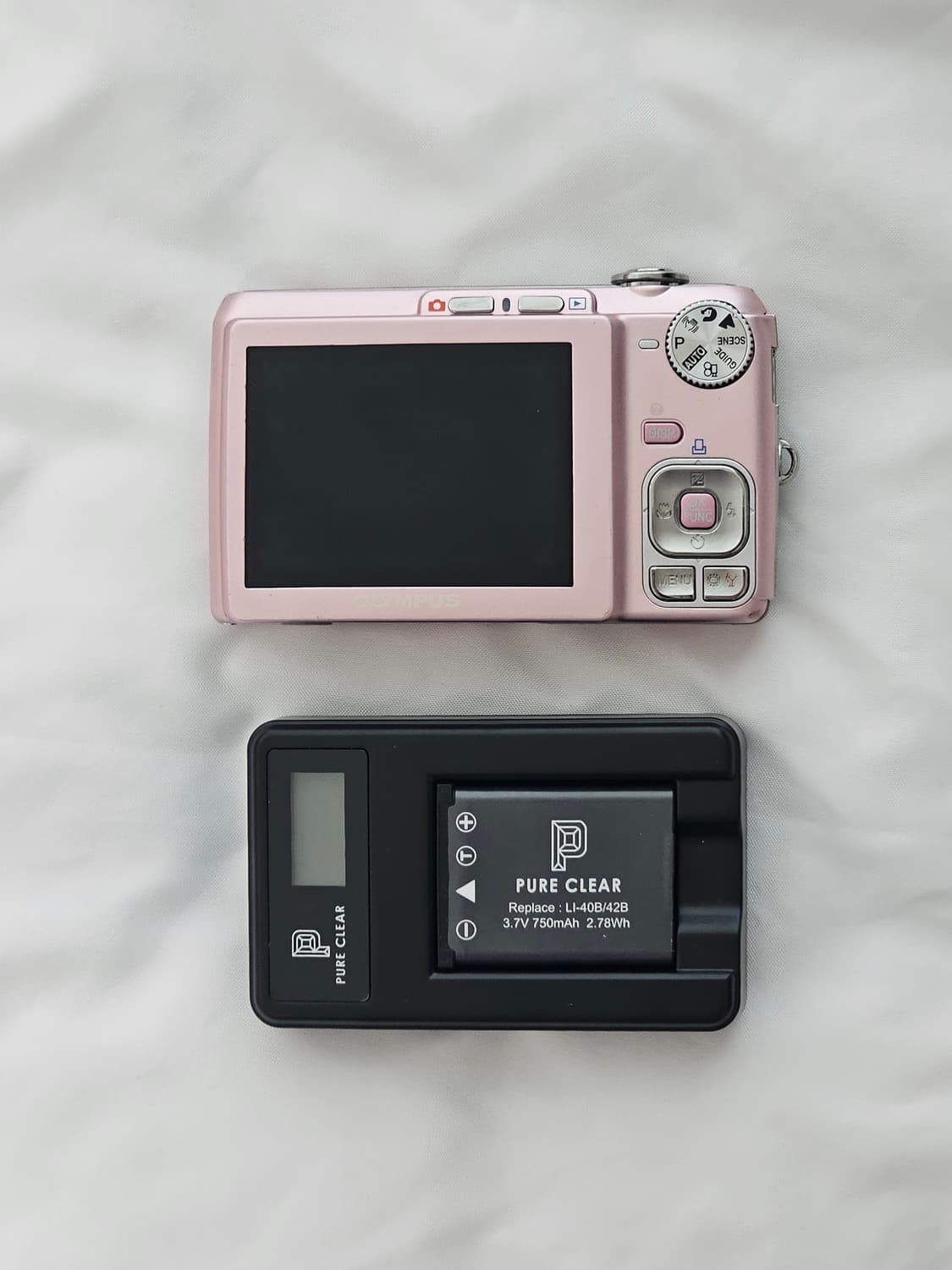 올림푸스 fe-330 핑크 빈티지 디카 디지털 카메라 연핑크 상품이미지2