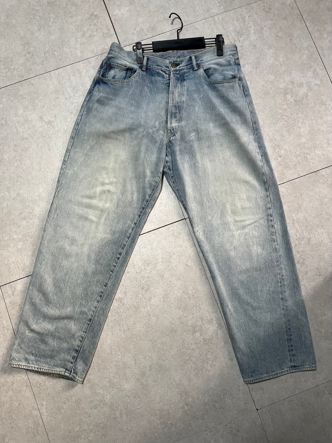 22aw 코모리 블리치 데님 2size 상품이미지1