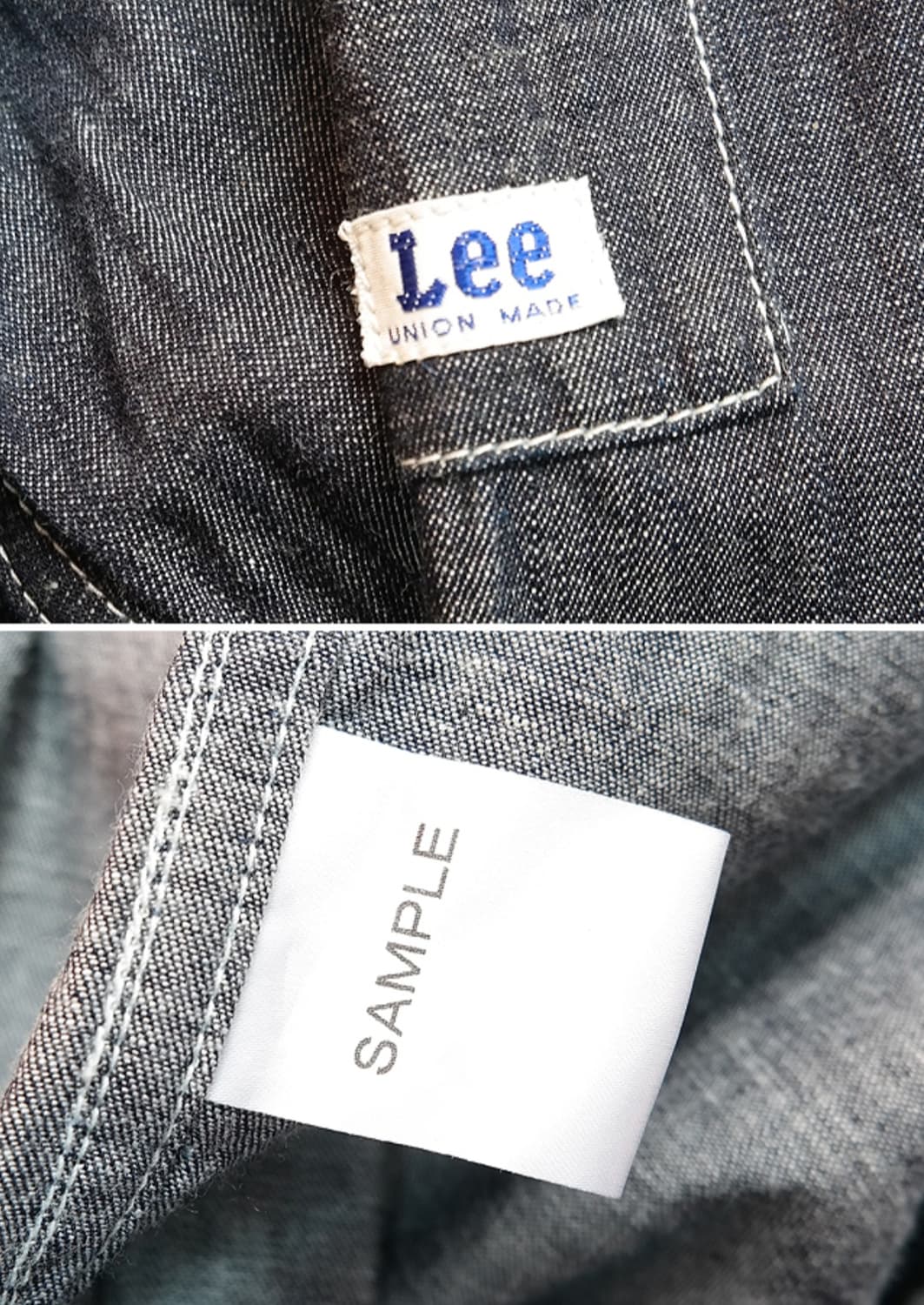 일본판 LEE 워크 데님셔츠 일본구제 상품이미지6