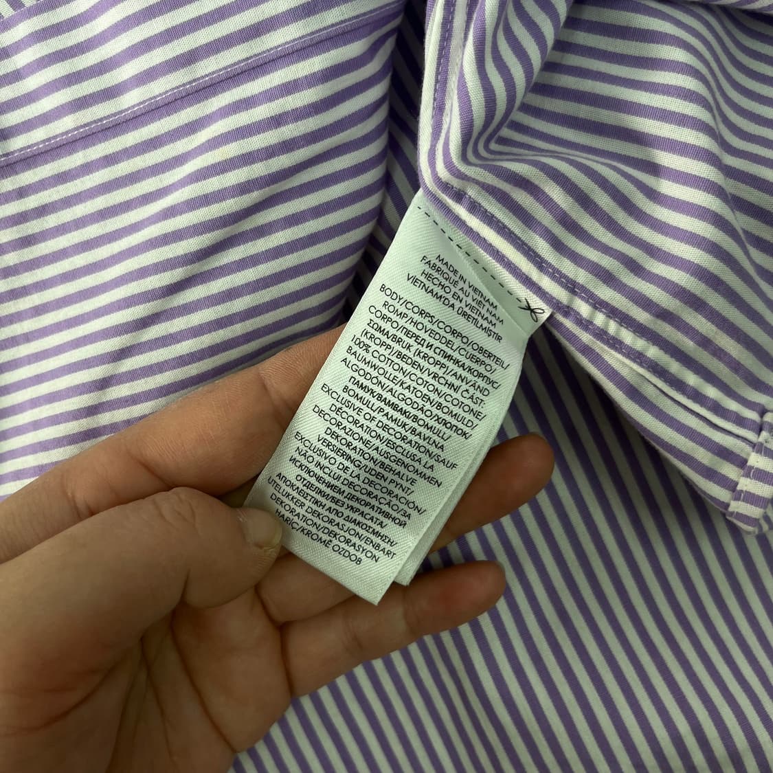 100 폴로랄프로렌 코튼 스트라이프 셔츠  상품이미지8