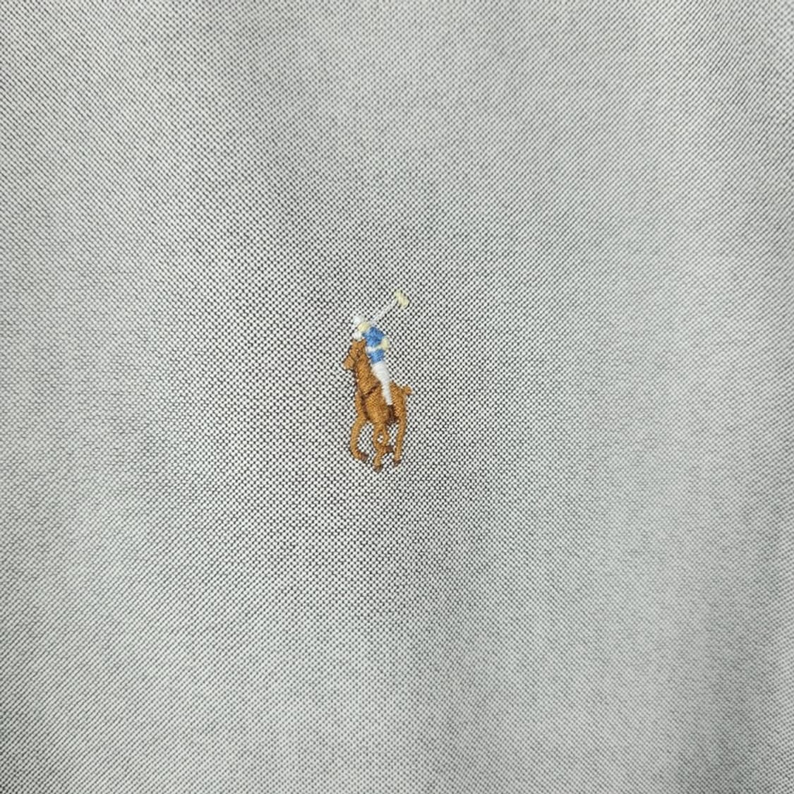 [폴로 랄프로렌] 포니 로고 자수 반팔 셔츠 그레이 M20719 상품이미지6