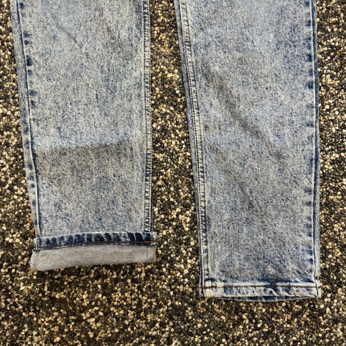 80s 리바이스 511 블리치 워싱 데님 오렌지탭 made in USA  상품이미지2