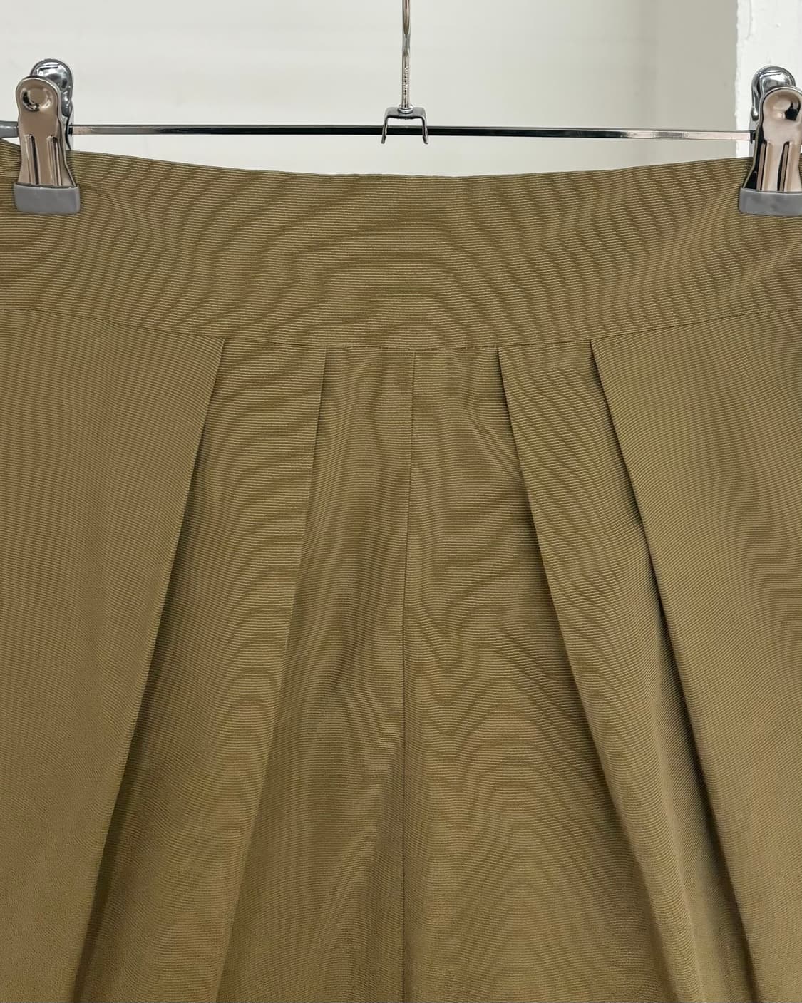 씨 바이 끌로에 브라운 플리츠 쇼츠 스커트  상품이미지5