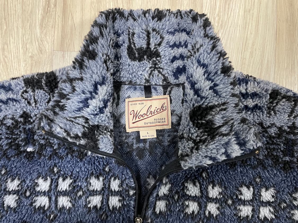 105) 90s 울리치 헤비 벌키후리스 아노락(미국제)RRL&LVC&폴로 상품이미지3