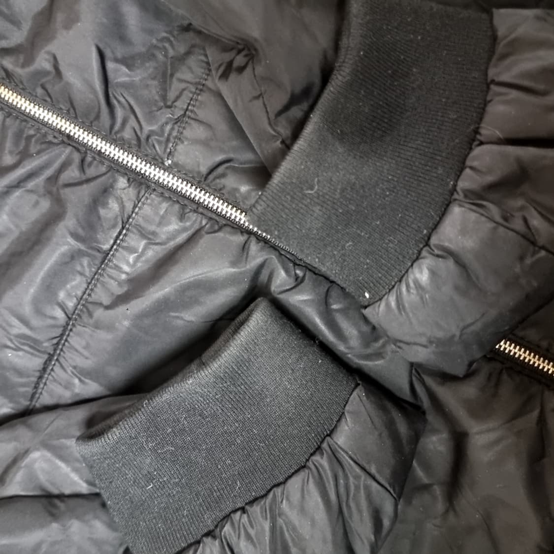 프라다 블랙 봄버 자켓(50) 상품이미지5