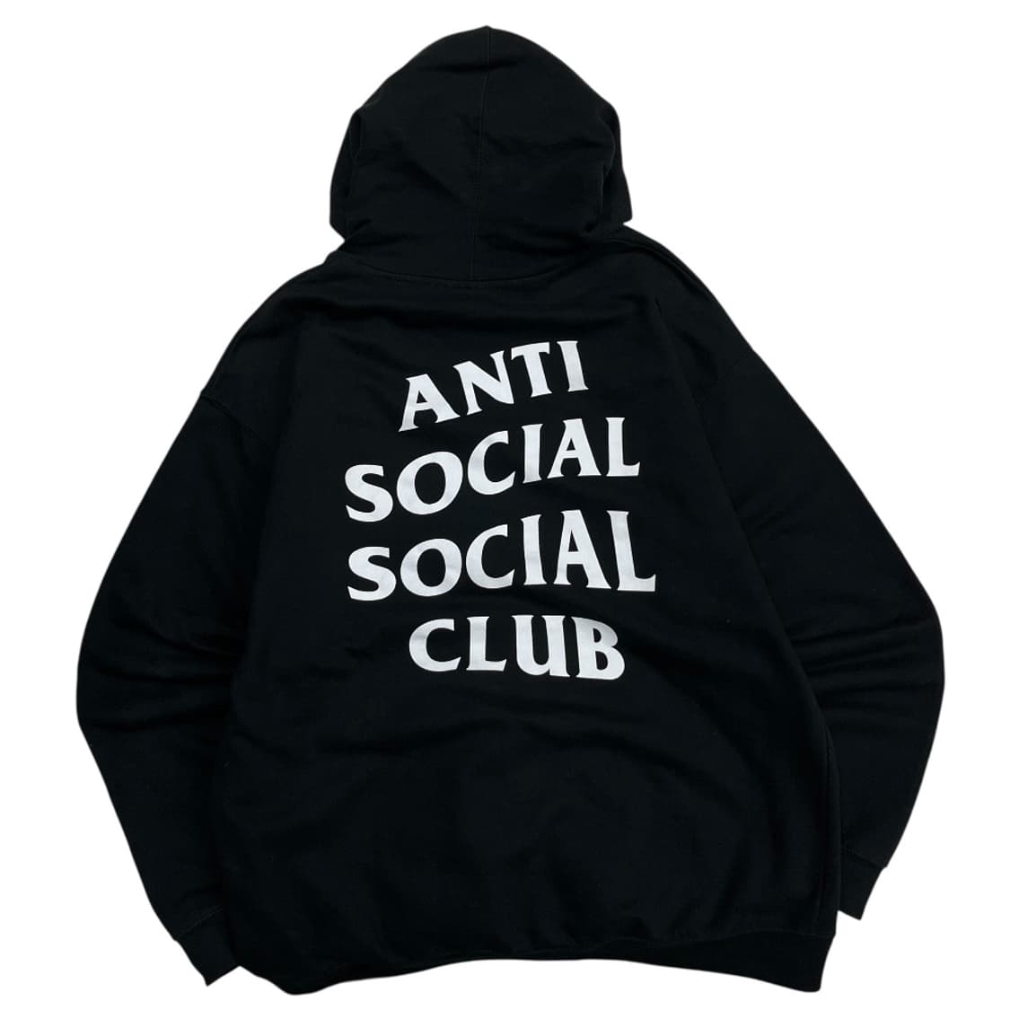 안티소셜클럽 미니로고 블랙 후드 XL 상품이미지4