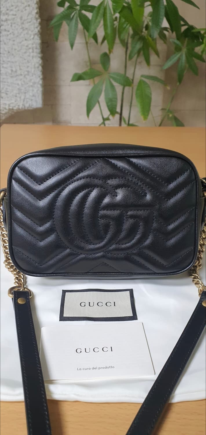 구찌 마몽 마틀라세 크로스백/숄더백 정품S급(감정O) 상품이미지4