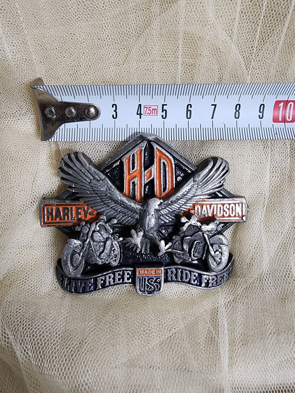 빈티지 할리 데이비슨 벨트 버클 1992 USA 상품이미지9