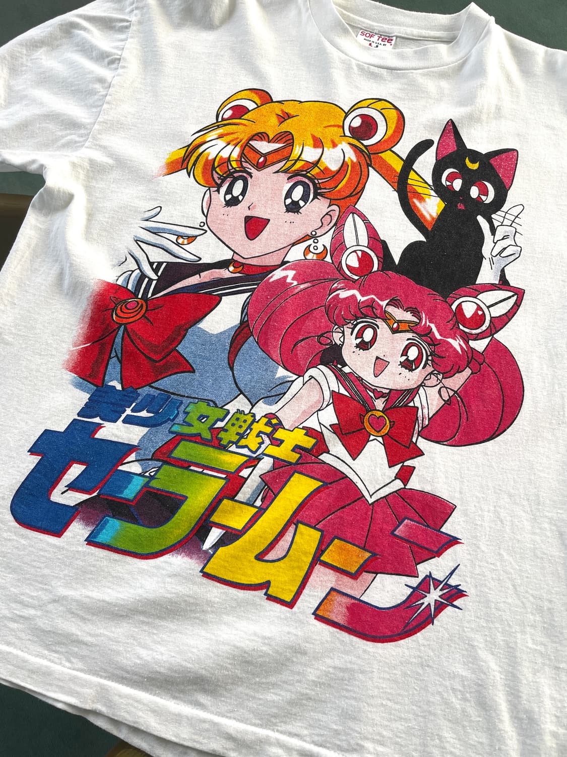 🌙90s VINTAGE SAILOR MOON TEE🐈‍⬛ 상품이미지1