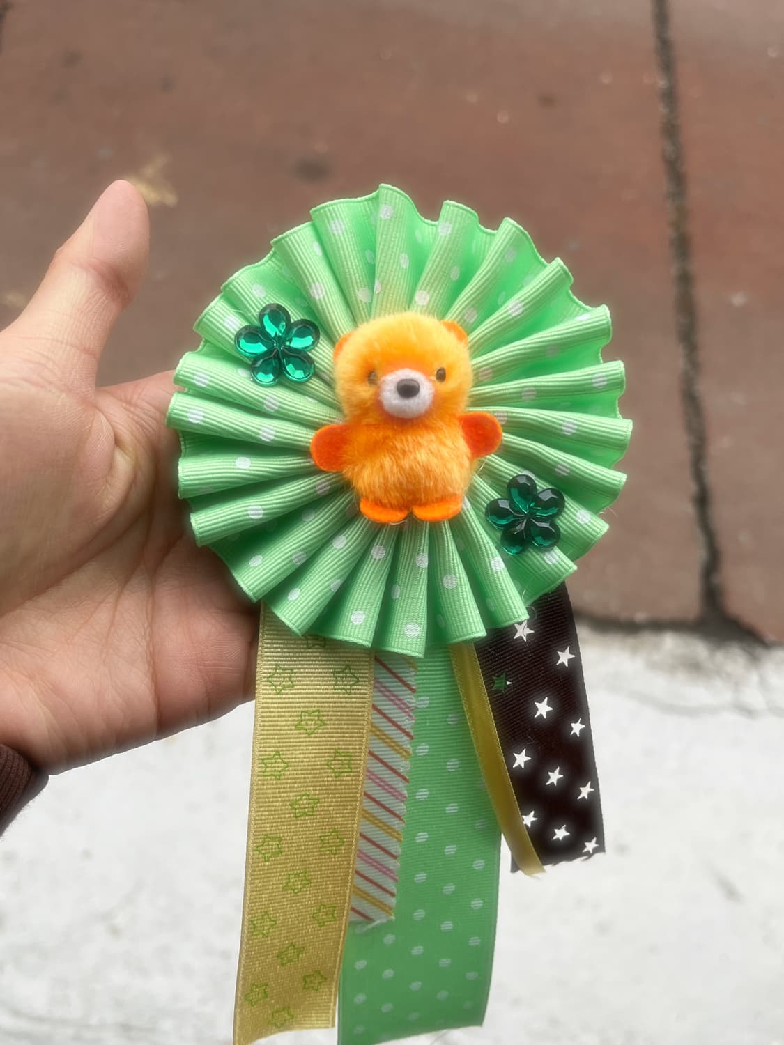 오렌지 곰돌이 로제트 🍊 상품이미지1