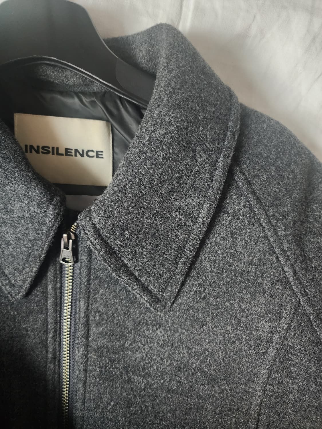 소프트 울 래글런 블루종 MELANGE GREY 상품이미지3