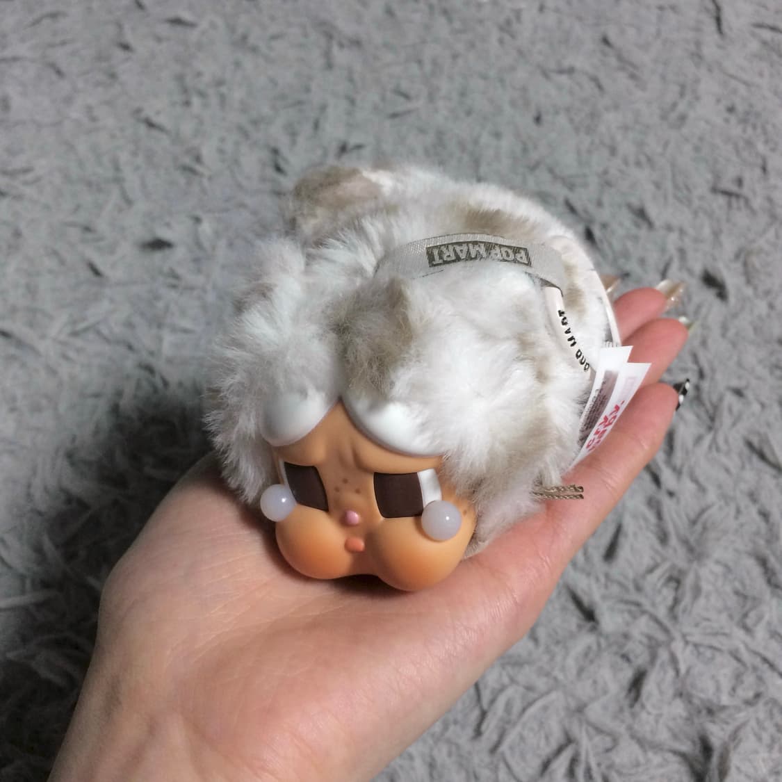 새상품 크라이베이비 정품 표범냥이 바닐라 냥이 키링 교환 상품이미지3