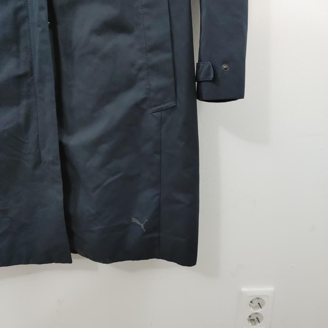 M 푸마 여성 네이비 간절기 미디 맥코트 집업 자켓 상품이미지2