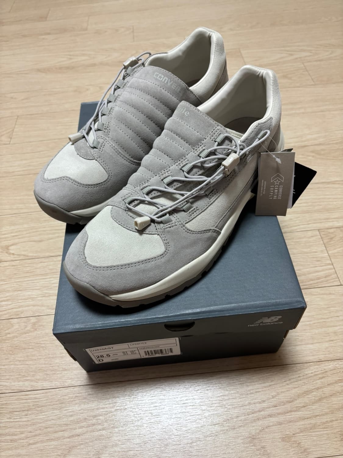 Meanswhile x Converse 오데사 라이트그레이 280 상품이미지1