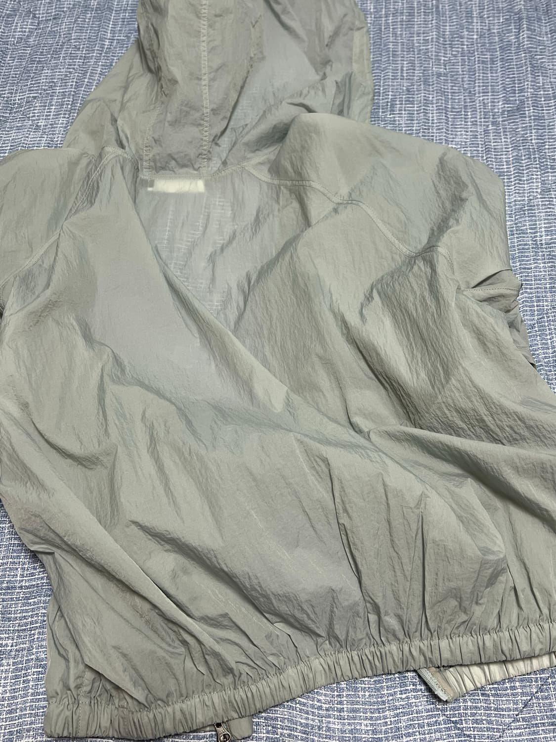 아모멘토 시어나일론 hooded jumper 윈드브레이커 M 상품이미지4