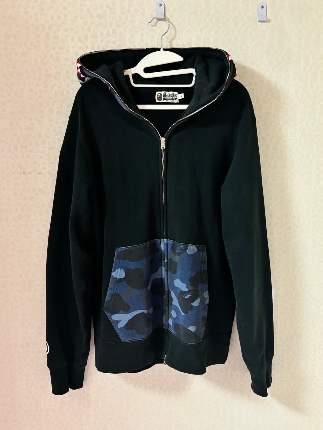 베이프 반카모 후드집업 샤크 빈티지  상품이미지1