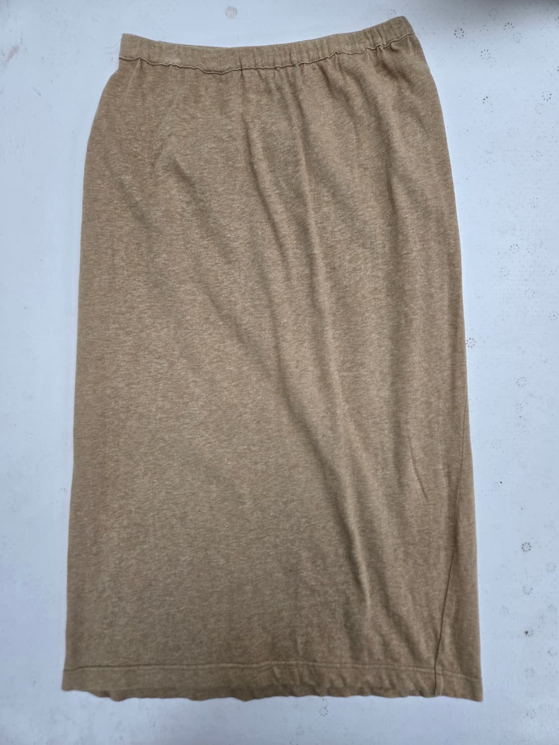 꼼데가르송 베이지 밴딩 스커트 상품이미지1