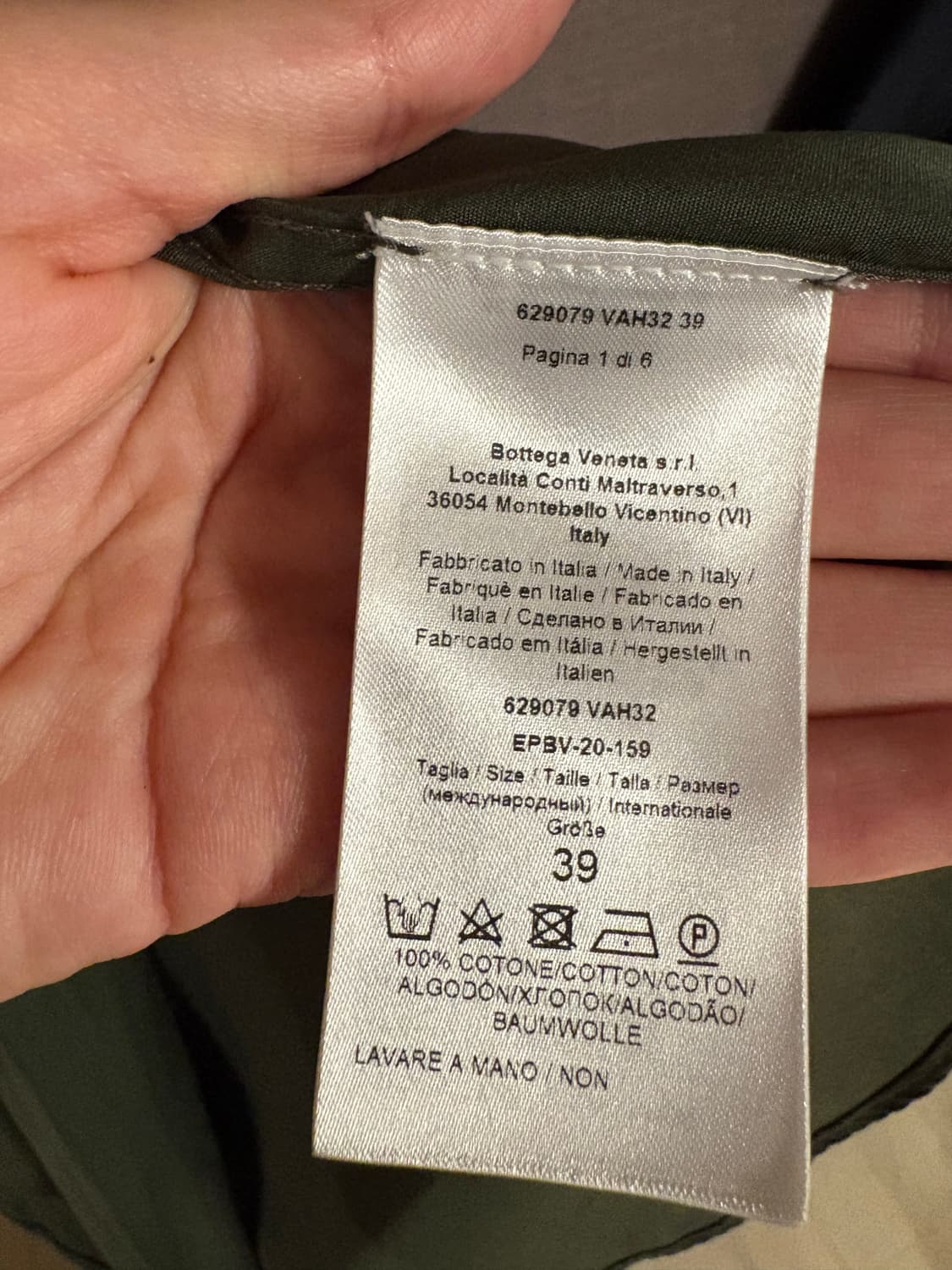 보테가 베네타 남성 셔츠 상품이미지3